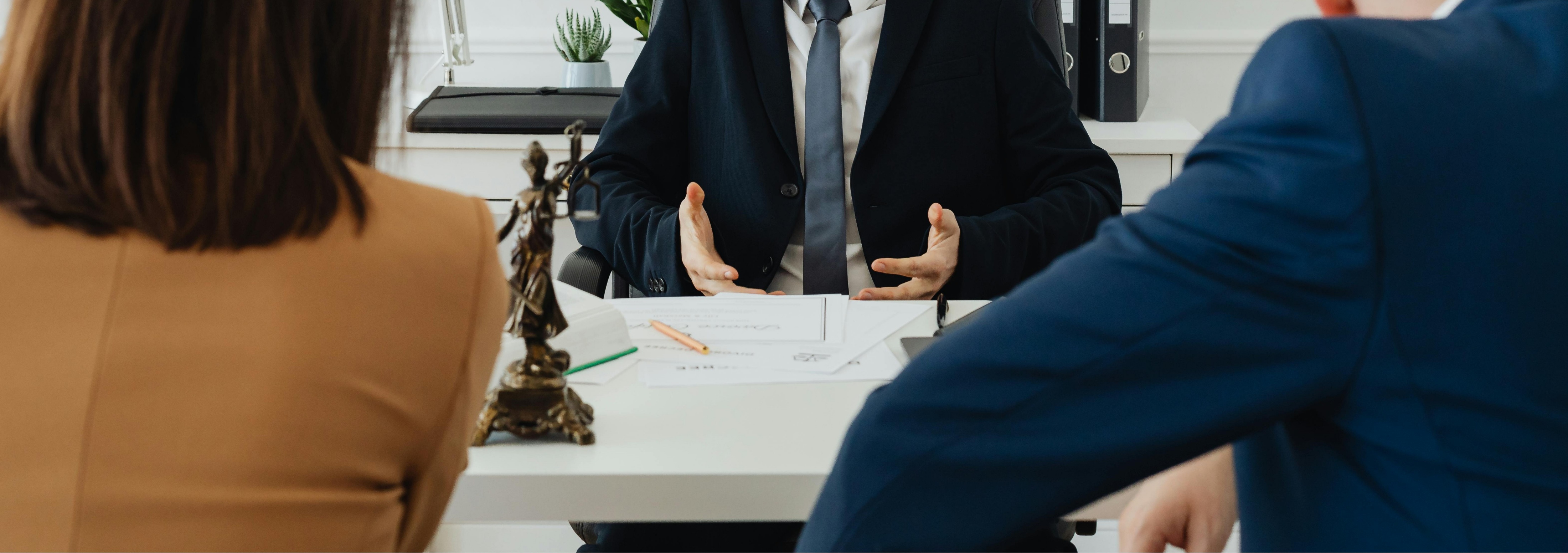 Advisors in a private client meeting